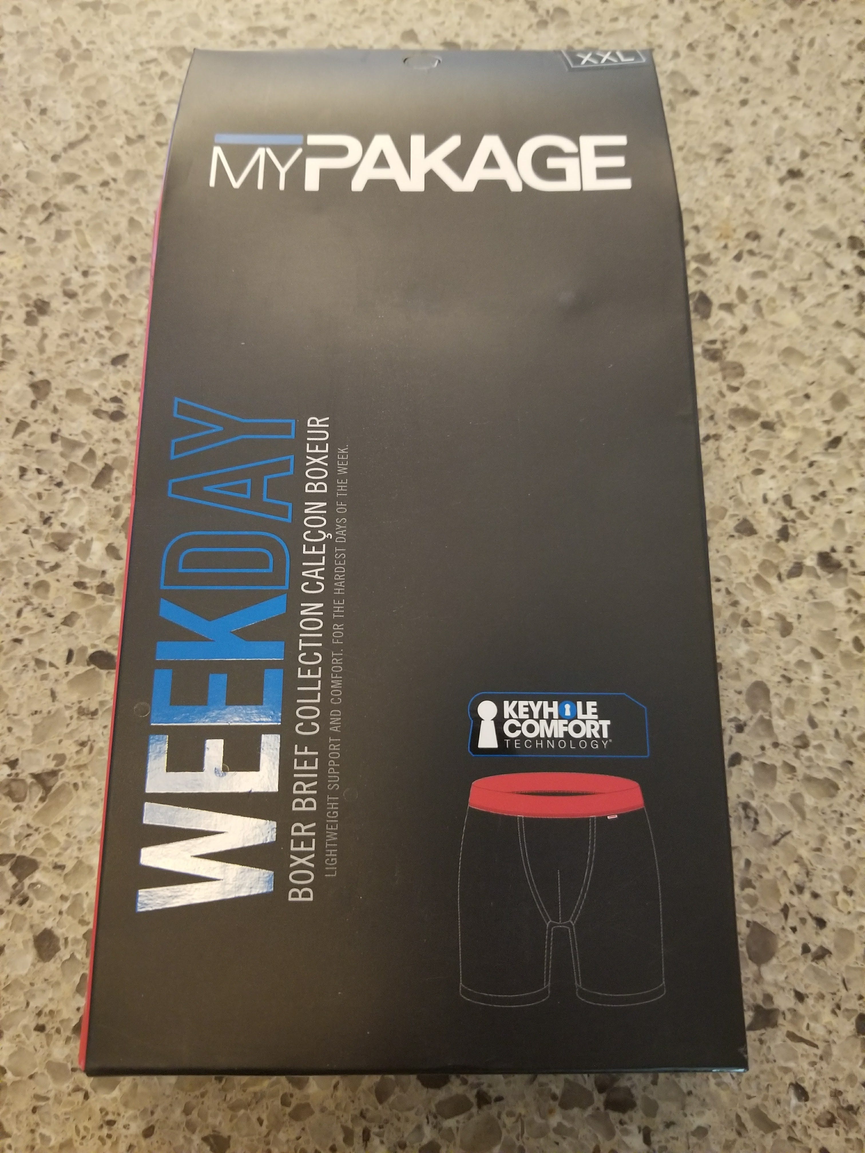 Mypakage Weekday Boxer Brief Review, by Datapotomus