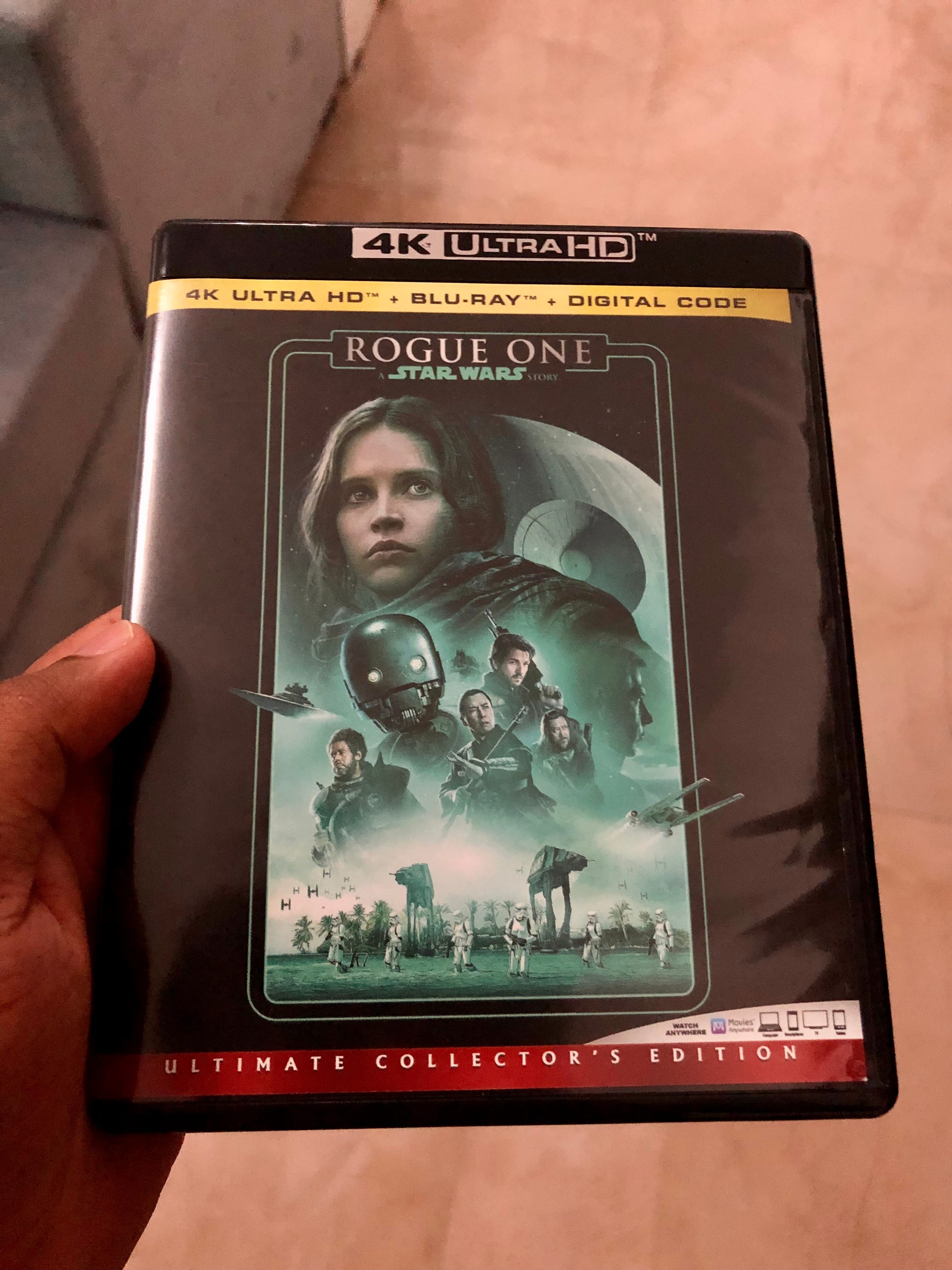 Rogue One: A Star Wars Story 4K Blu-ray (4K Ultra HD + Blu-ray +