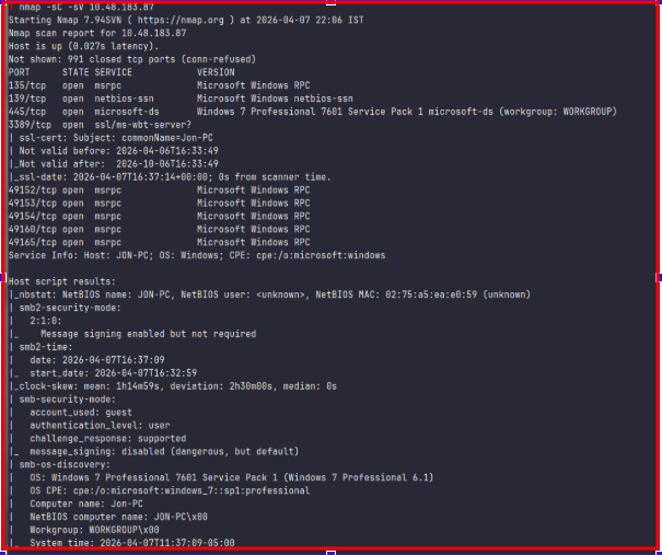 TryHackMe:Blue