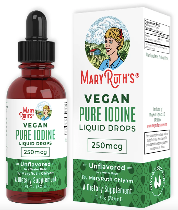 Pure Iodine Drops — Regulate Hormones Immunity Moderation Of Cns