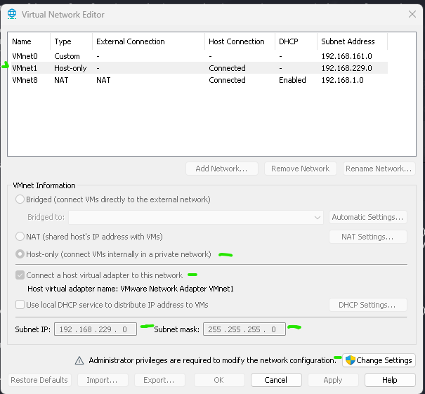 Update KALI Linux then do netdicsover and NMAP to manually scan network