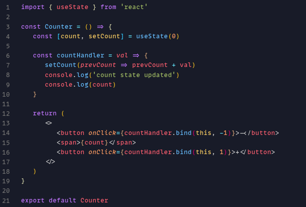 Get updated state value in React Hooks. Alternative to setState ...