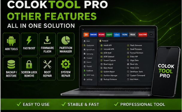 ColokTool Pro 2026 Download — Android Repair Tool for FRP, Flashing & Unlocking