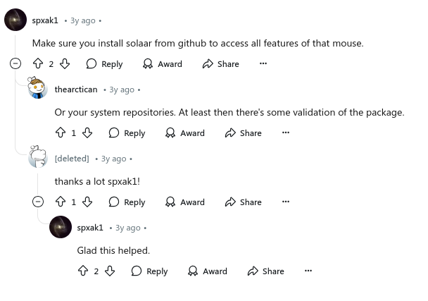 ปัญหา scroll mouse ไม่ได้ใน MX Linux