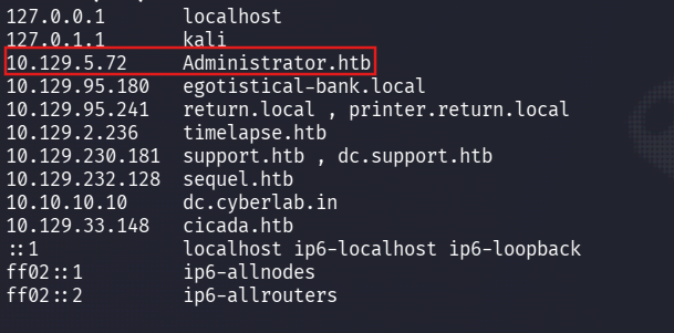 HTB: Administrator