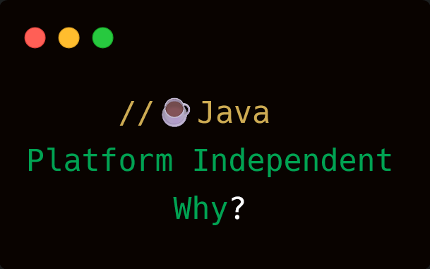 🌍 Java is Platform-Independent — But JVM is Dependent How? The Magic of ...