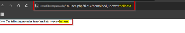 Cross-Site Scripting Via Unsanitized Input In a PHP Endpoint