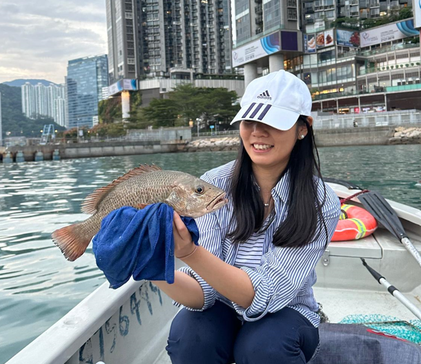 妹豬初釣櫃底賞銀杏