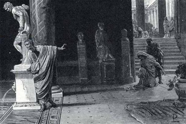 Even the emperor’s daughter was not safe, as Augustus repudiated and exiled Julia under his own laws against women’s adultery — Image courtesy of Ancient Origins