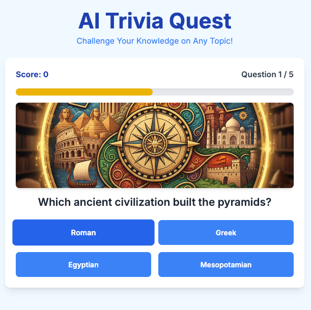 Vibe coding an AI Trivia Quest app with Google AI Studio | by Mete Atamel | Google Cloud – Community | Oct, 2025 Vibe coding an AI Trivia Quest app with Google AI Studio | by Mete Atamel | Google Cloud – Community | Oct, 2025