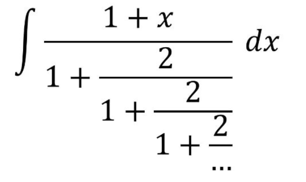 An Infinite-Nested Fraction Integral | by BL | Intuition | Medium