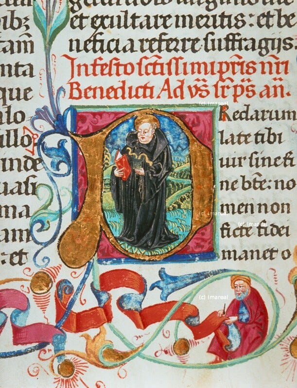 St. Benedict — Institute of Material Culture of the Middle Ages and the Early Modern Period, Austria — CC BY-NC-ND.