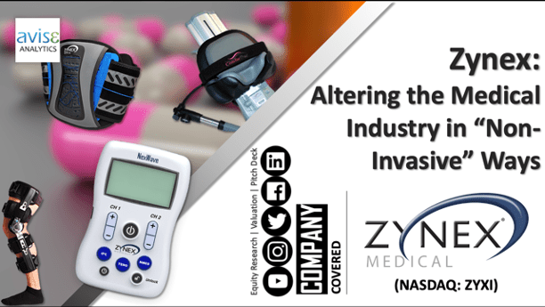 ZYNEX: ALTERING THE MEDICAL INDUSTRY IN “NON-INVASIVE” WAYS, by Avise  Analytics