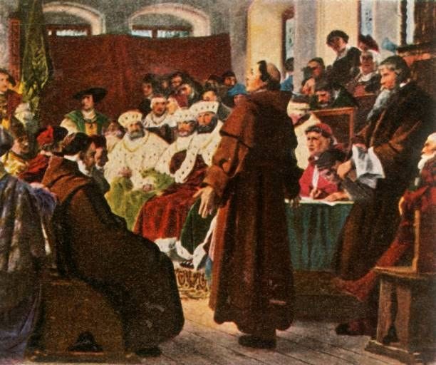 Luther at the Diet of Worms, 1521, (1936). ‘Luther Auf Dem Reichstag Zu Worms, 1521’.