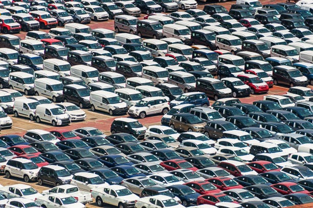 used car lot