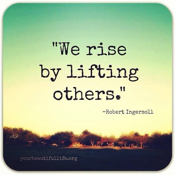 WE RISE BY LIFTING OTHERS. Kindness is a behavior marked by… | by