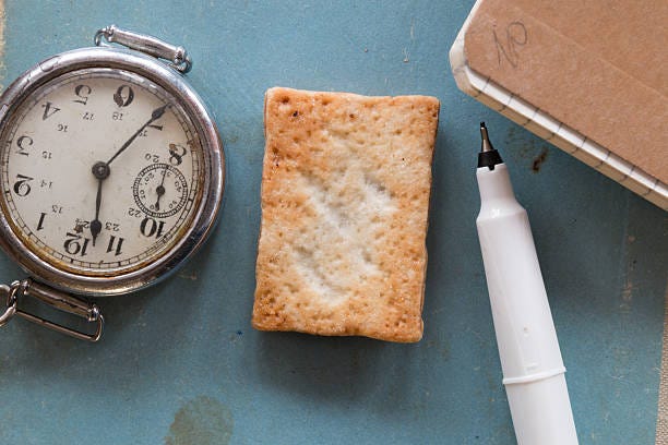 Bread was once used as an eraser