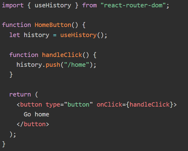 A Little History on useHistory.. useHistory is a react hook that can do… |  by Lorenzo Sorrells | Medium