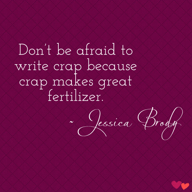 On Writing Crap. We always worry about saying the right… by M.J