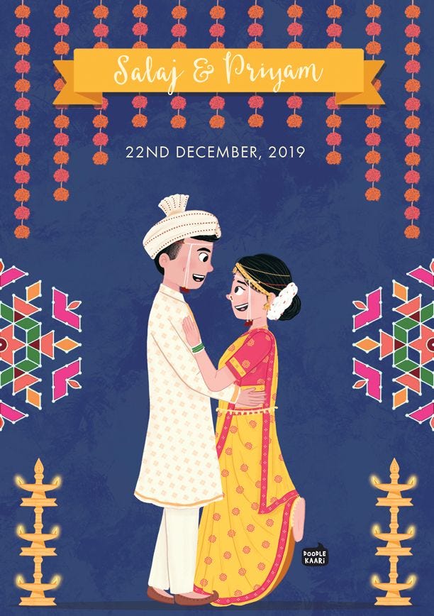 Where can I get the best animated wedding cards in Chennai Dream