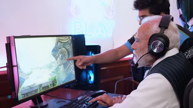 PM Modi interacts with Indian Gamers