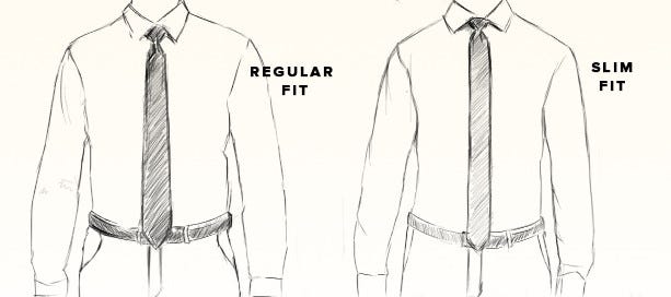 Tailored Fit Vs Slim Fit Shirts - What's The Difference? – Tapered