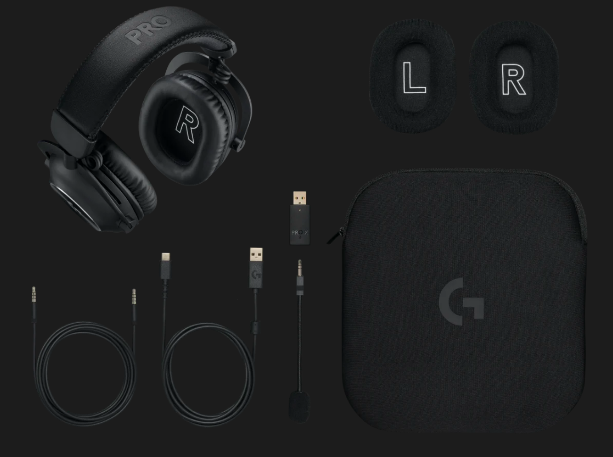 Logitech Pro X2 Lightspeed Gaming Headset - Black