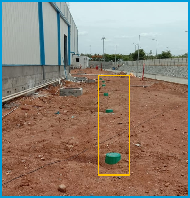 Interconnection of Earth Pits JEF Techno Solutions Pvt Ltd. Medium