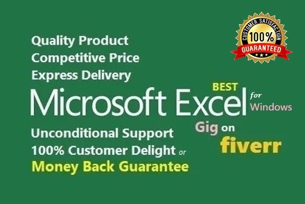 I will do any microsoft excel formula, excel macro, excel vba and chart