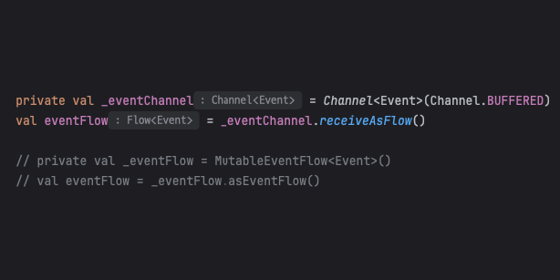 ViewModel에서 더이상 EventFlow를 사용하지 마세요
