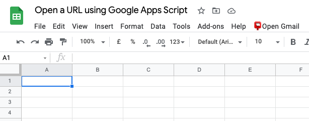 Open a URL using Google Apps Script | by ADW | Medium