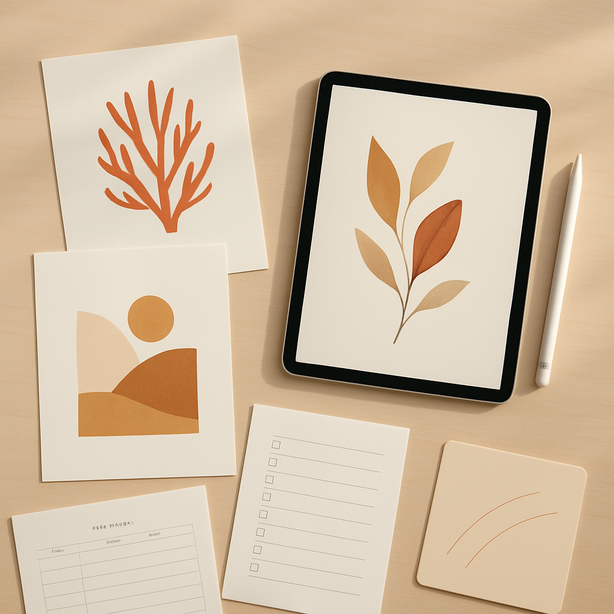 The Ultimate Beginner’s Guide to Creating and Selling Digital Art Printables
