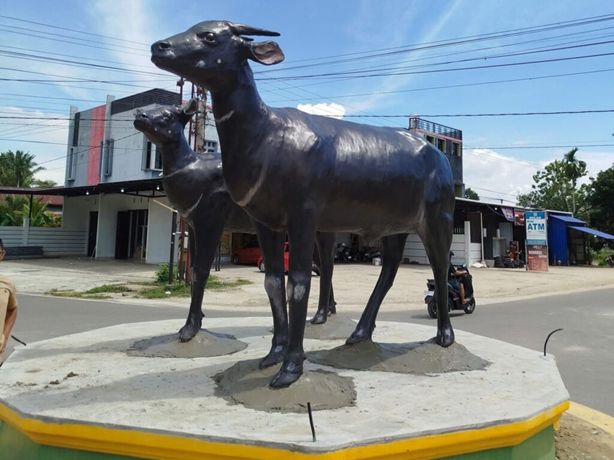 Gambar 3. Patung Anoa
