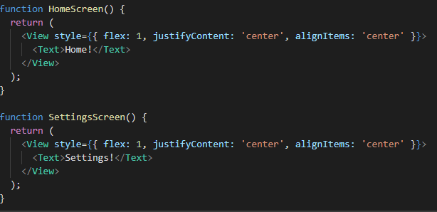 How to add tab navigation in React Native | by Aamish tariq | Medium