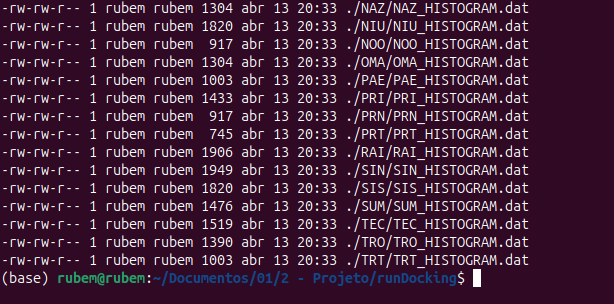 Tutorial Avançado: Extração e Visualização de Dados de Histograma do AutoDock4 com Scripts Bash e…