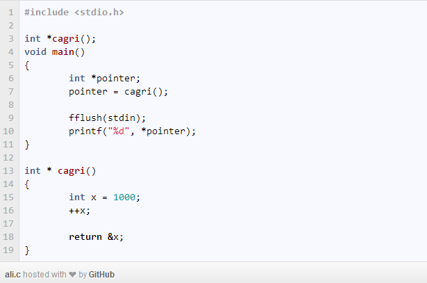 C Dangling Pointer Sorunu | by Ali GÖREN | Medium