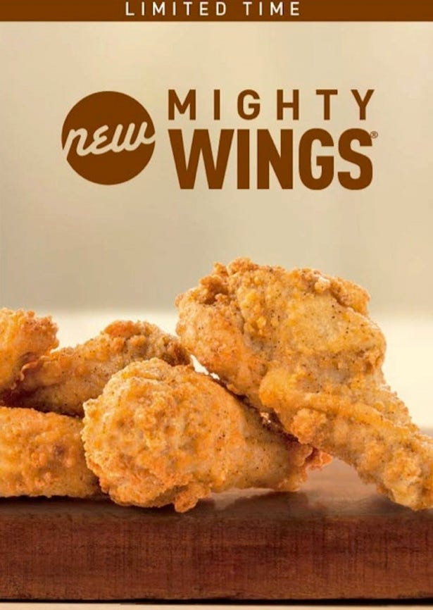 The NotSoMighty Wings. Even a fastfood giant like McDonald’s… by
