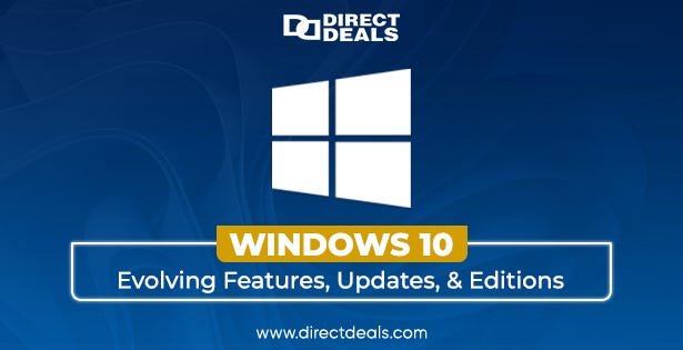 Windows 10: Evolving Features, Updates, and Editions  by DirectDeals, LLC  Oct, 2023  Medium