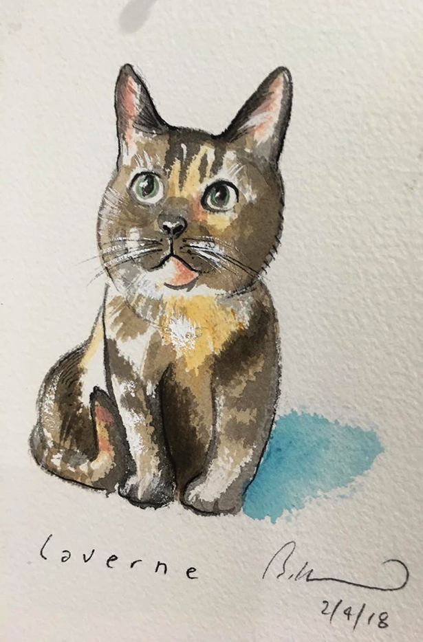 A gift from a talented friend, Bill Wood