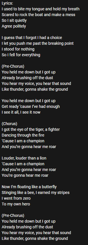 Roar - song and lyrics by OWV