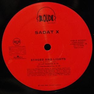 Sadat X Wild Cowboys レコード未開封 Sadat X – Wild Cowboys – 2 x Vinyl (LP, Album, Stereo), 1996