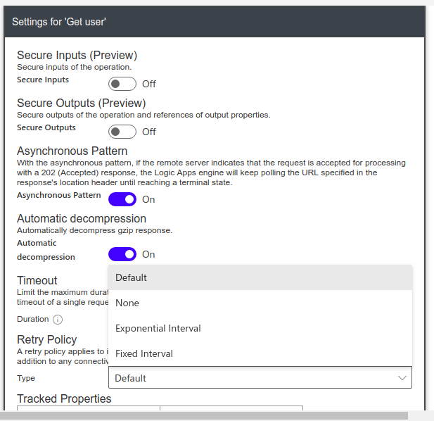 Configure Retry Policy to resolve Rate limit exceeded429 error code in