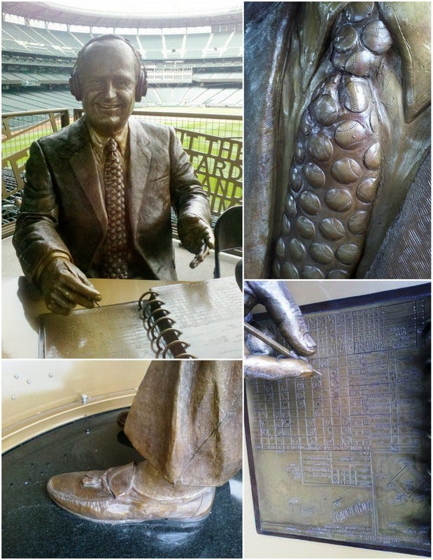 ILoveSafecoField — Dave Niehaus Statue, by Mariners PR