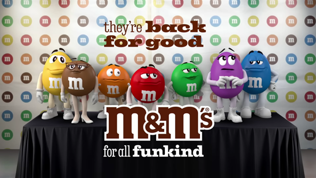 M&M's Spokescandies Are Back For Good Following Controversy