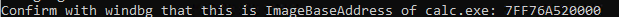 Found the base address.