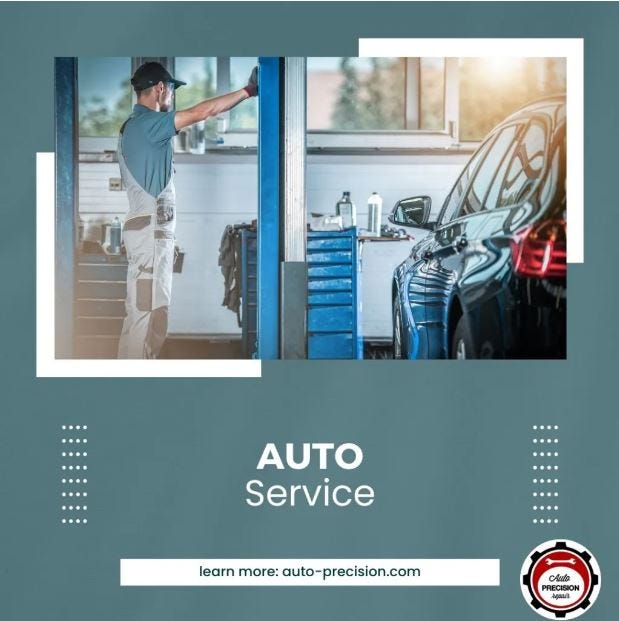 AUTO SERVICE SOLUTIONS TAILORED TO YOU Auto Precision Repair Medium