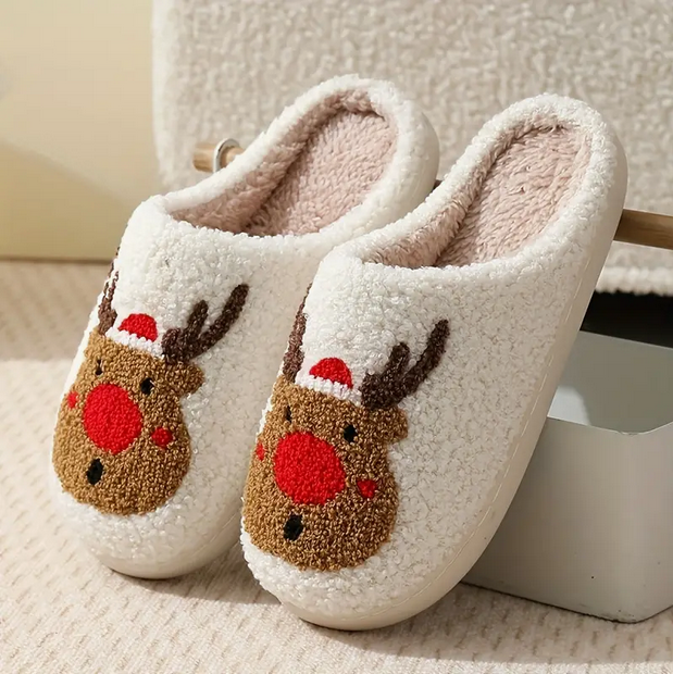 Pantuflas Vintage Unisex: ¡Comodidad y Estilo para el Invierno!