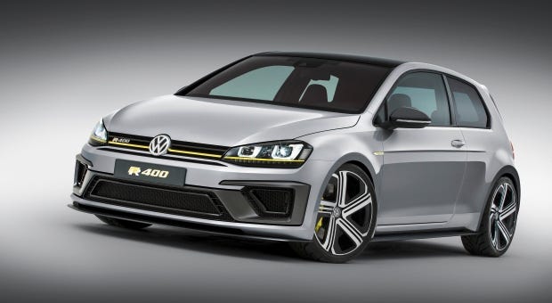 VW Golf R400 Concept debuts at Beijing