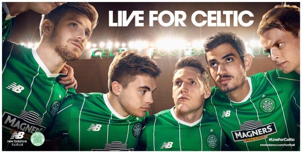 Celtic Home Kit - New Balance