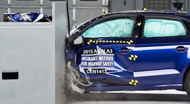 Audi A3 aces crash test